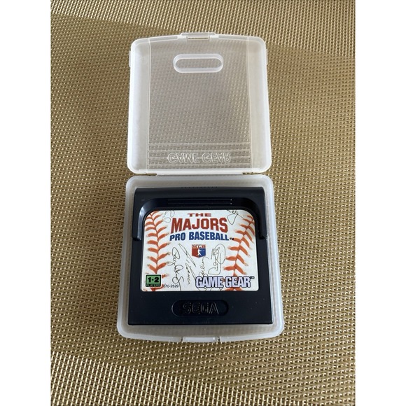 The Majors Pro Baseball Sega Game Gear - TESTED WORKS - Picture 1 of 2